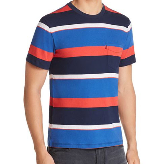 Levi's Sunset Striped Pocket Tee