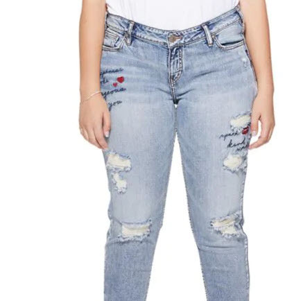 Elyse Slim-Crop Capri Jeans
