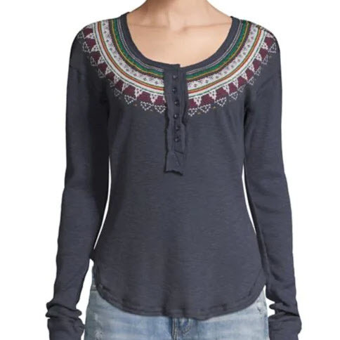Fairisle Thermal Top