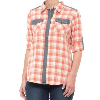 Gramicci Runyon Plaid Boyfriend Shirt