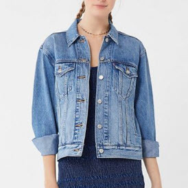 Levi’s Ex-Boyfriend Denim Trucker Jacket