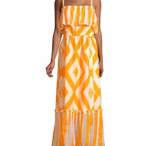 Biruhi Geometric Maxi Dress