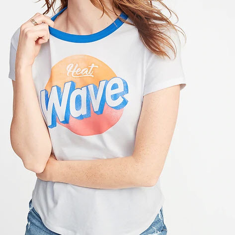 EveryWear Graphic Tee for Women