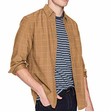 J.Crew Mercantile Men's Slim-fit Long-Sleeve Brushed Twill Shirt