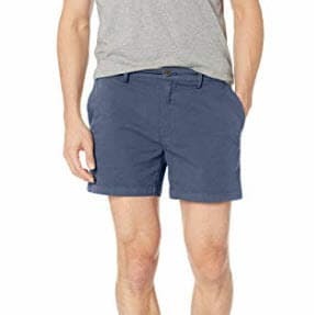 Goodthreads Men's 5" Inseam Flat-Front Comfort Stretch Chino Short