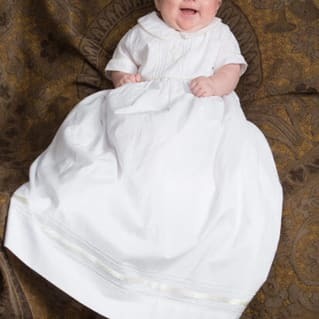 Alex - Unisex Christening Gown