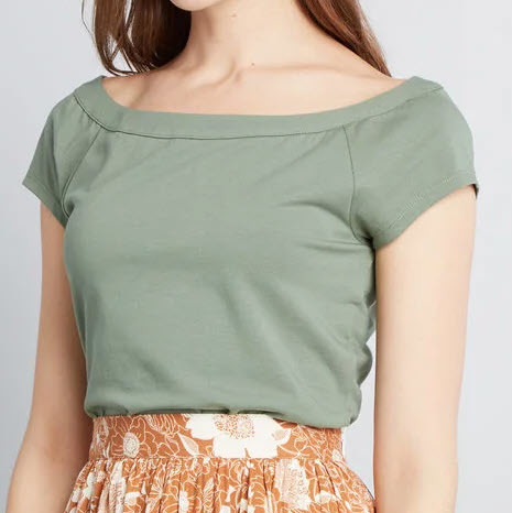 Bateau So Beautiful Cotton Top