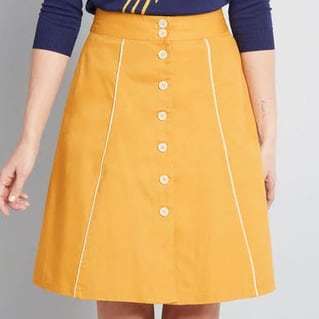 Organized Style A-Line Skirt