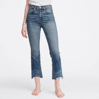 Nina High-Rise Ankle Flare