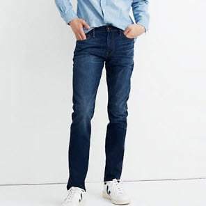 Selvedge Slim Jeans in Aldercreek Wash: Cone White Oak Edition