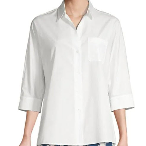 Cotton Button-Down Shirt