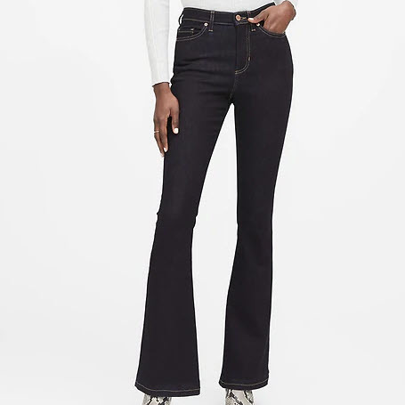 High-Rise Flare Jean