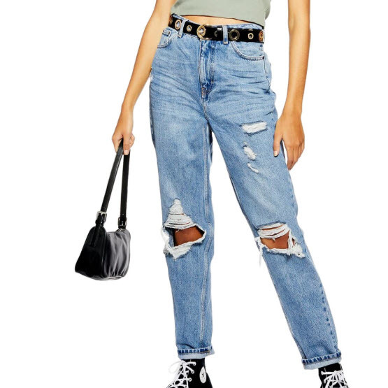 Distressed Ripped Jeans
