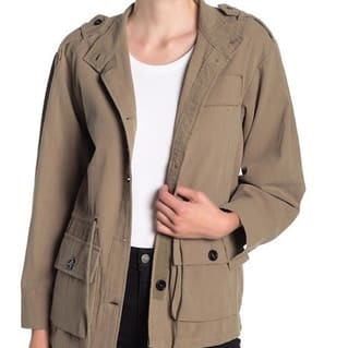 Dress Forum Vintage Drawstring Utility Jacket