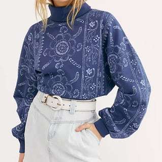 Ruby Printed Pullover