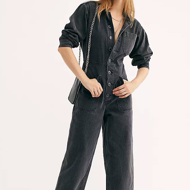 Gia Denim Coveralls