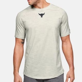 Project Rock Charged Cotton Men’s Short Sleeve Shirt