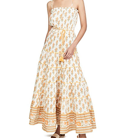 Sleeveless Floral Maxi Dress