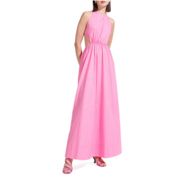 Apfel Open-Back Maxi Dress