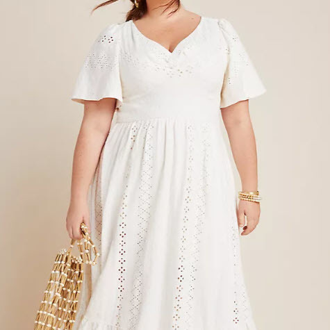 Rochelle Eyelet Maxi Dress