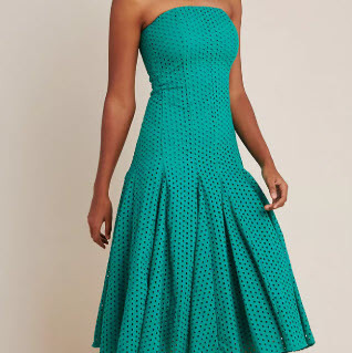 Lelia Eyelet Midi Dress