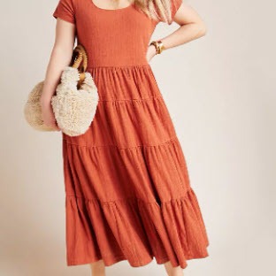 Gillian Tiered Maxi Dress