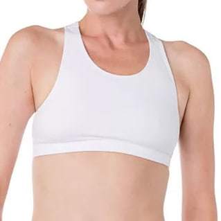 Essentials Cotton Stretch Sports Bra