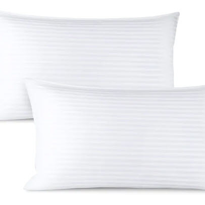 100% Cotton Cover Premium Plush Gel Pillow
