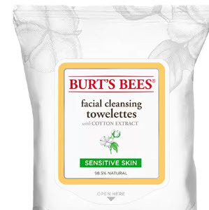 Sensitive Facial Cleansing Towelettes With Cotton Extract