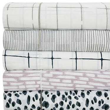 SALT™ Printed 100% Cotton Sheet Collection