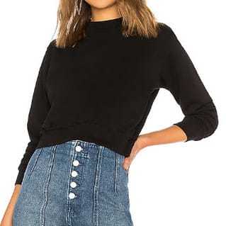 Milan Cropped Sweatshirt