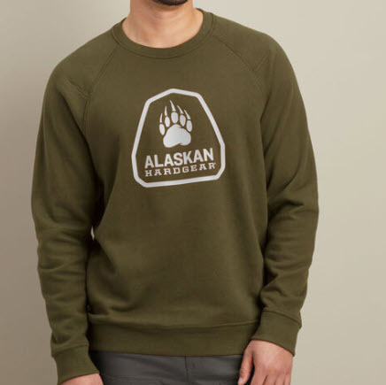 Men's AKHG Crosshaul Cotton Logo Crew Shirt
