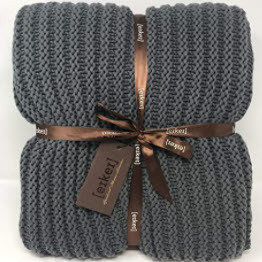 Eikei Chunky Knit Oversized Throw