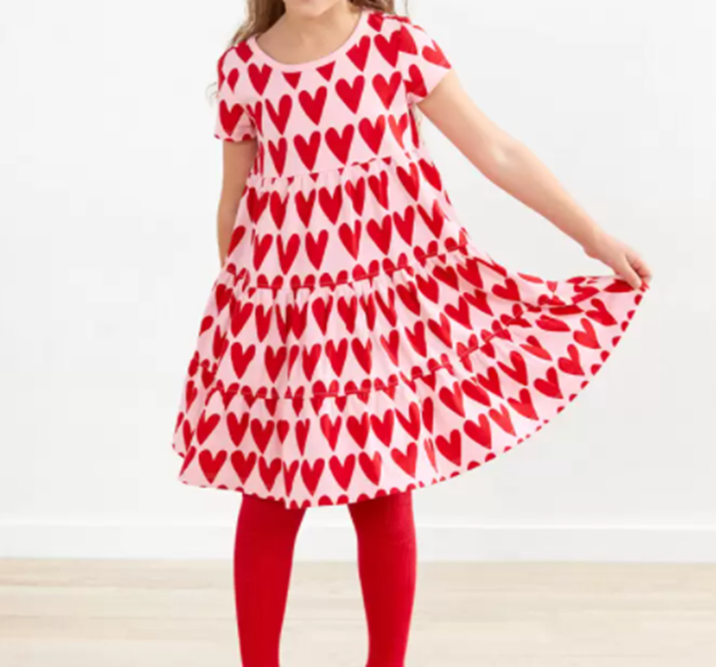 All Hearts Twirl Power Dress