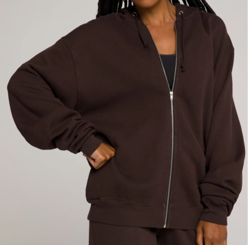 Boyfriend Zip Hoodie