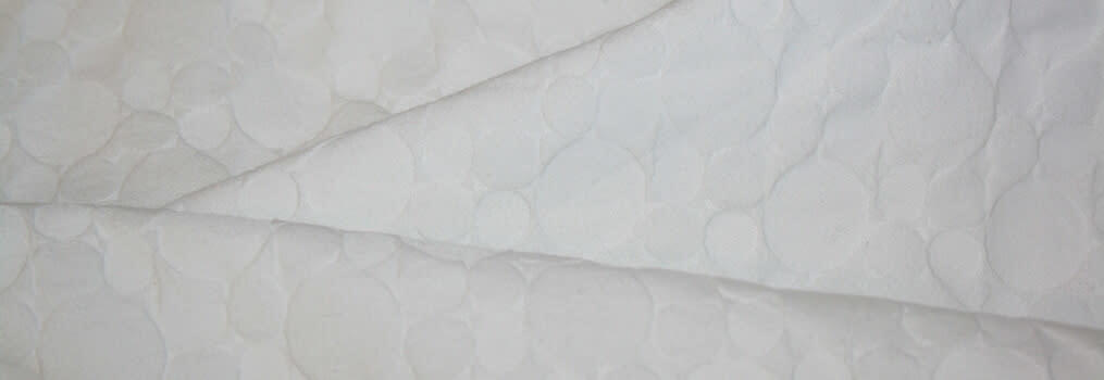 close up of damask fabric
