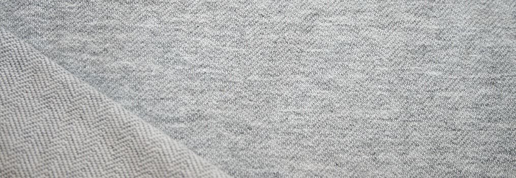 Close up of herringbone fabric