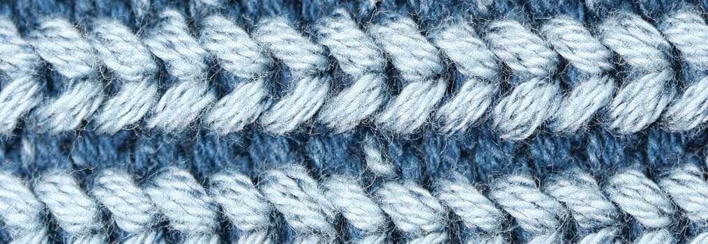 Close up of rib knit fabric