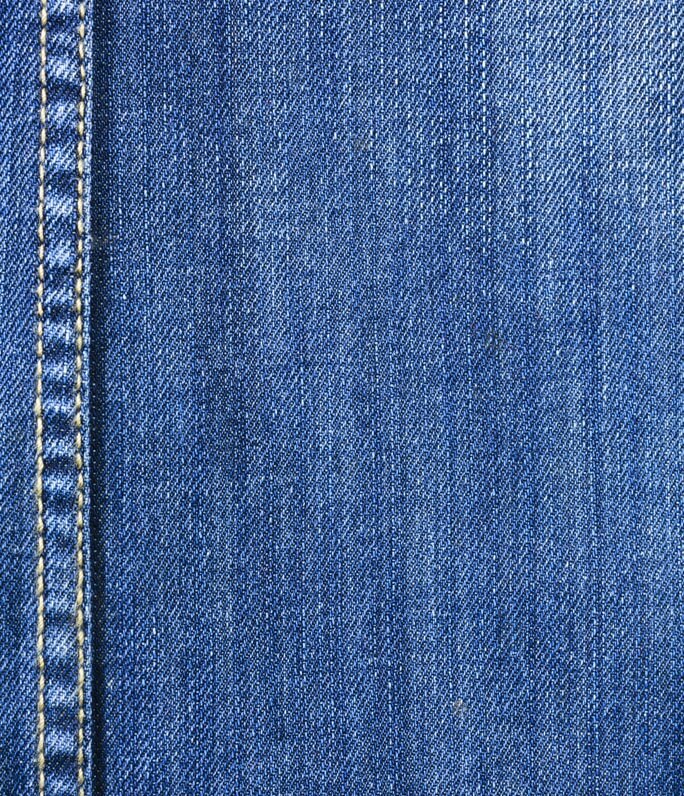 close up of denim fabric
