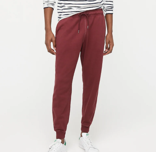 Garment-dyed Jogger Sweatpant