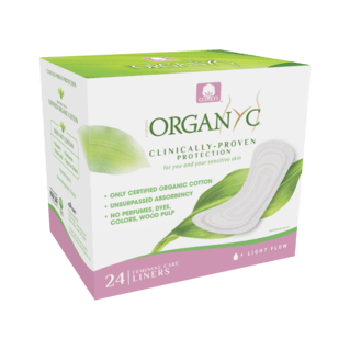 Organyc 100% Certified Organic Cotton Panty Liner – Everyday Pantiliner