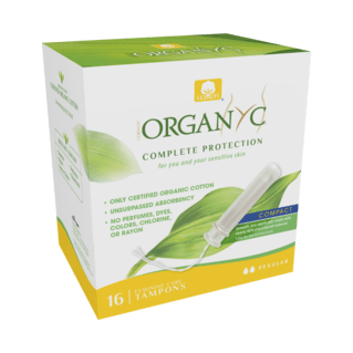 Organyc 100% Certified Organic Cotton Tampons