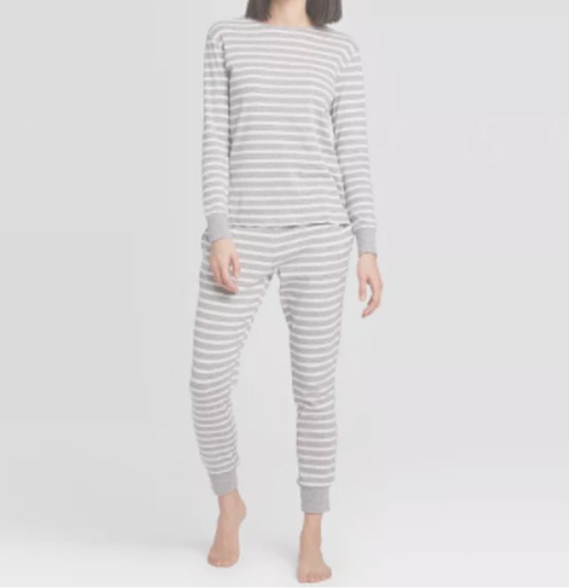 Women's Striped Pajama Set