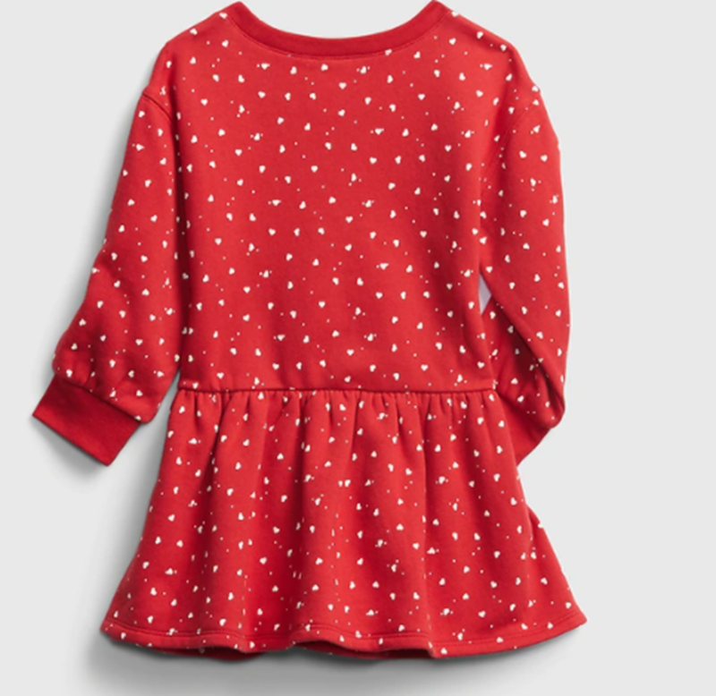 Toddler Heart Tiered Dress