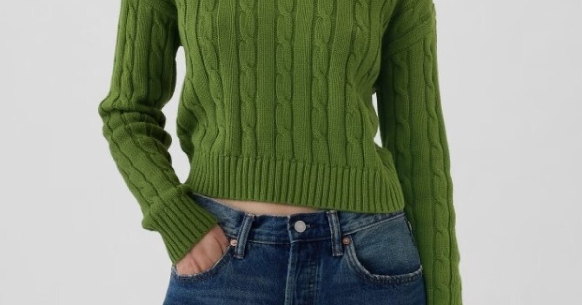 cotton on knit sweater