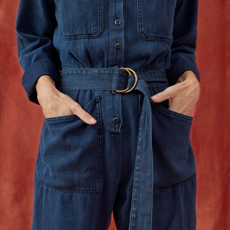 Cotton Shop Women jean jumpsuit