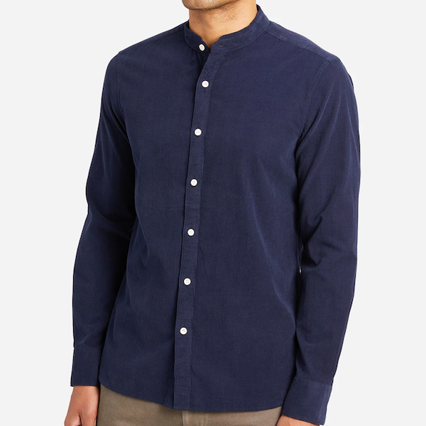 light blue cord shirt