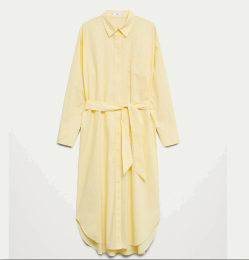 Cotton Shirt Dress