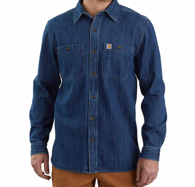 Denim Long Sleeve Shirt