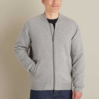 Flannel Lined Bomber With Storm Cotton